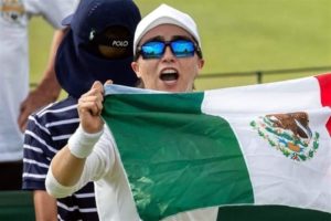 Fernanda Contreras llegó a Wimbledon a