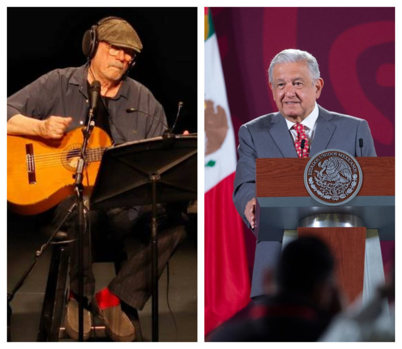 AMLO y Silvio Rodríguez