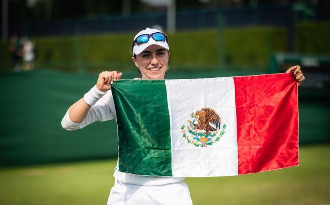 Fernanda Contreras llegó a Wimbledon a