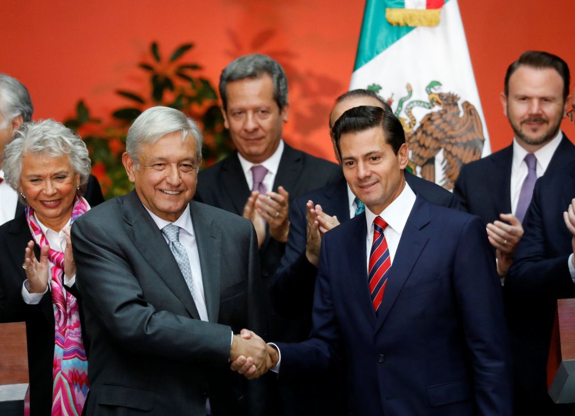 Amlo y Peña niETO