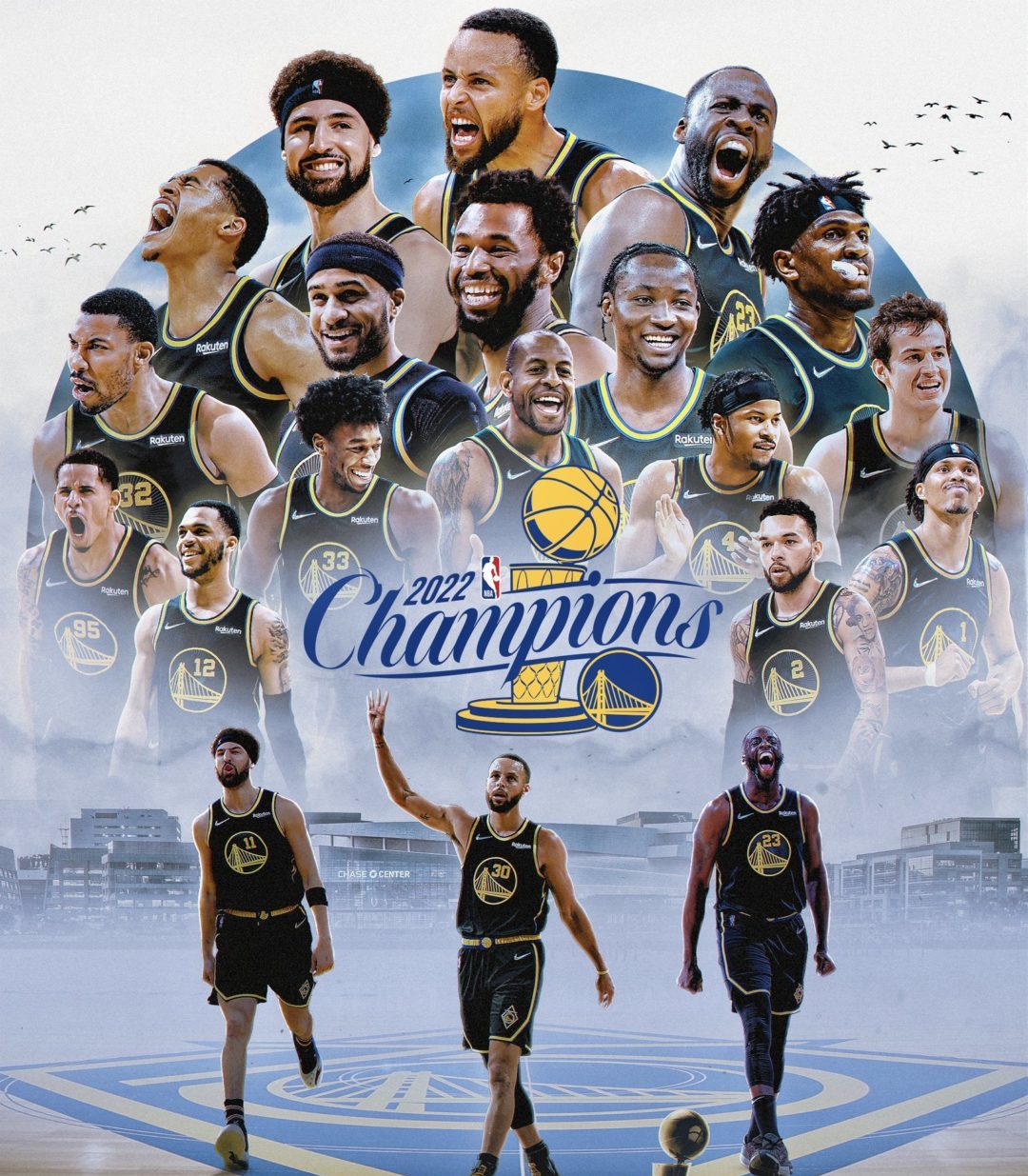 Warriors campeones de la NBA con un mexicano en sus filas