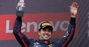 Checo Pérez Gran Bretaña