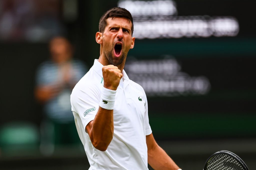 Novak Djokovic Wimbledon 2022