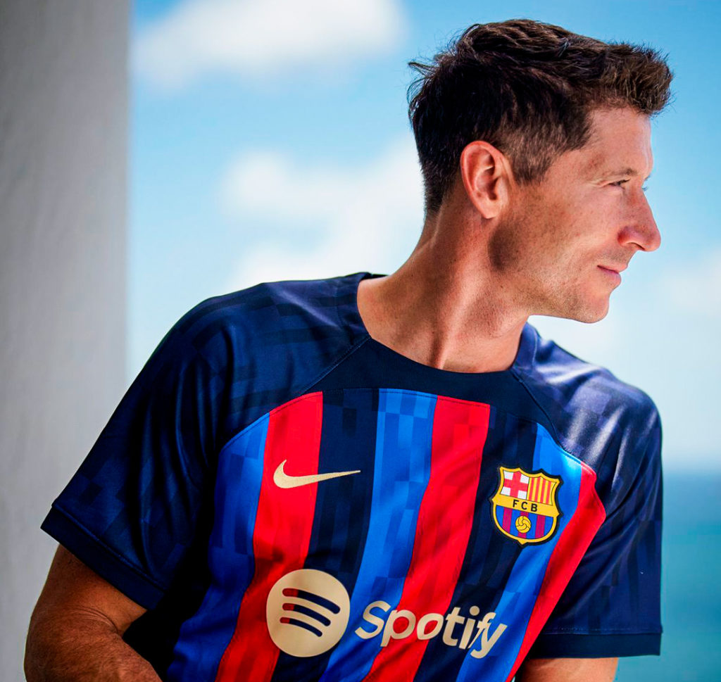 Barcelona camiseta Lewandowski