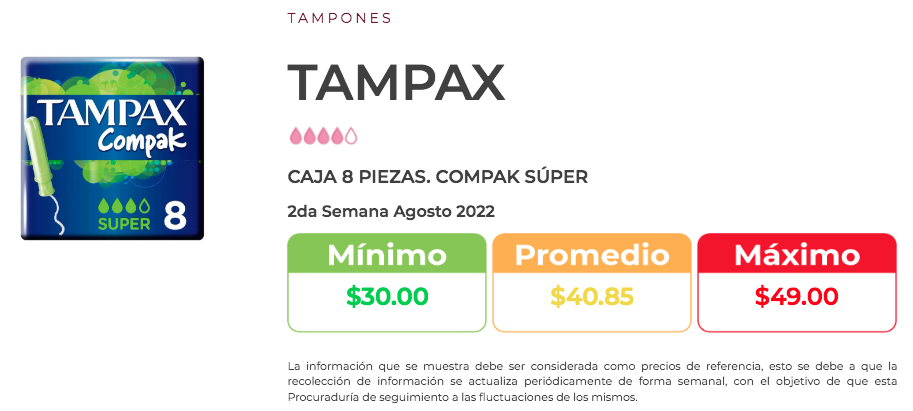 escocia productos menstruales gratis México