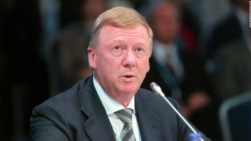 Anatoly Chubais Putin hospitalizado