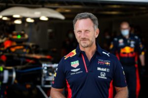 Christian Horner Checo Pérez