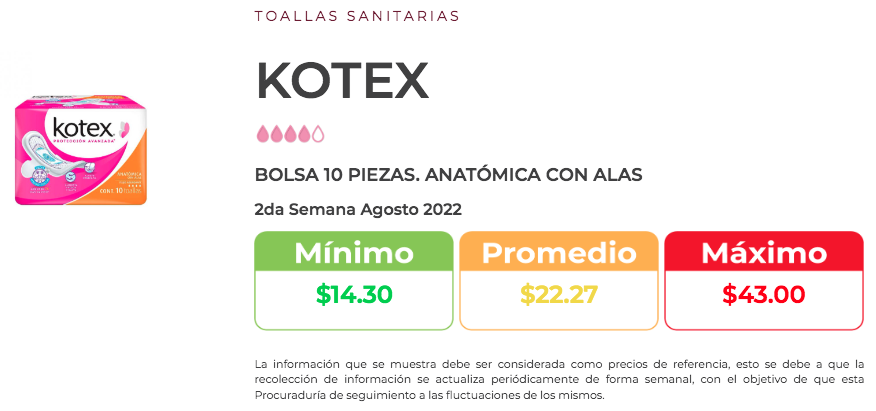 escocia productos menstruales gratis México