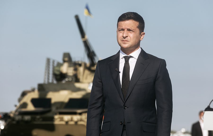 Ucrania Zelensky Izium