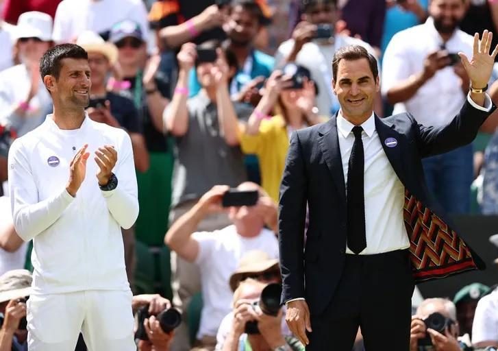 Novak Djokovic despedida Federer