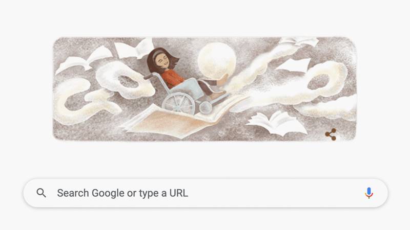 Gaby Brimmer doodle google