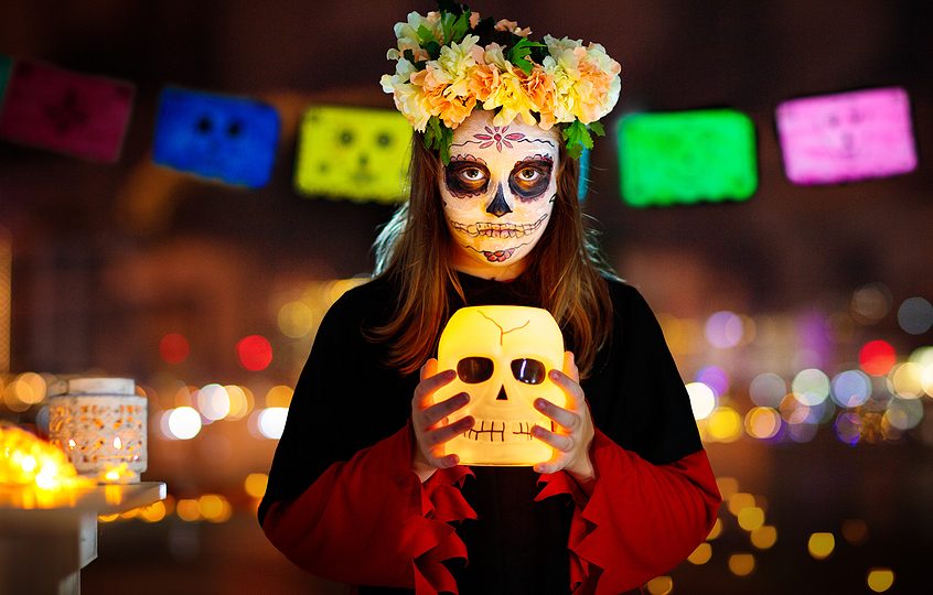 Halloween diferencias Día Muertos