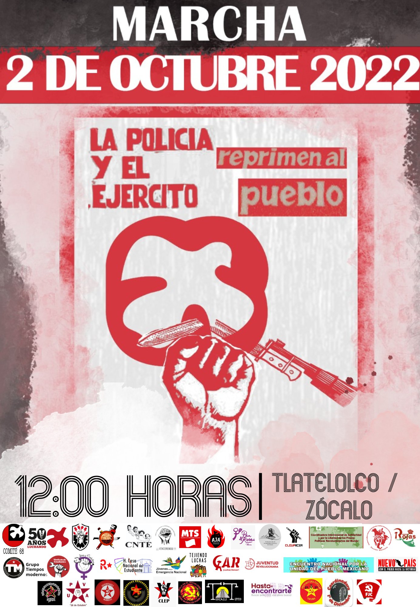 marcha 2 octubre CDMX