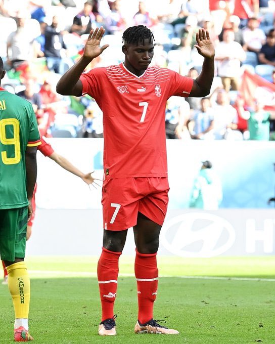 Suiza vence a Camerún