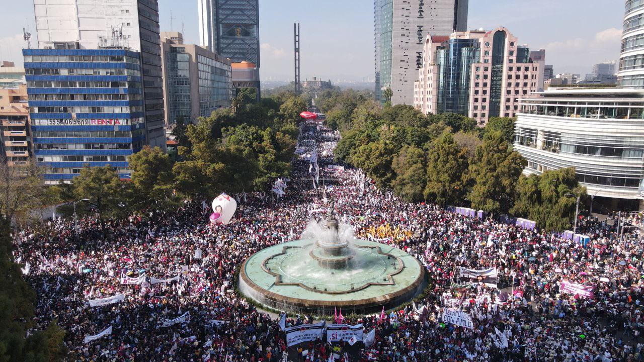 marcha amlo cdmx