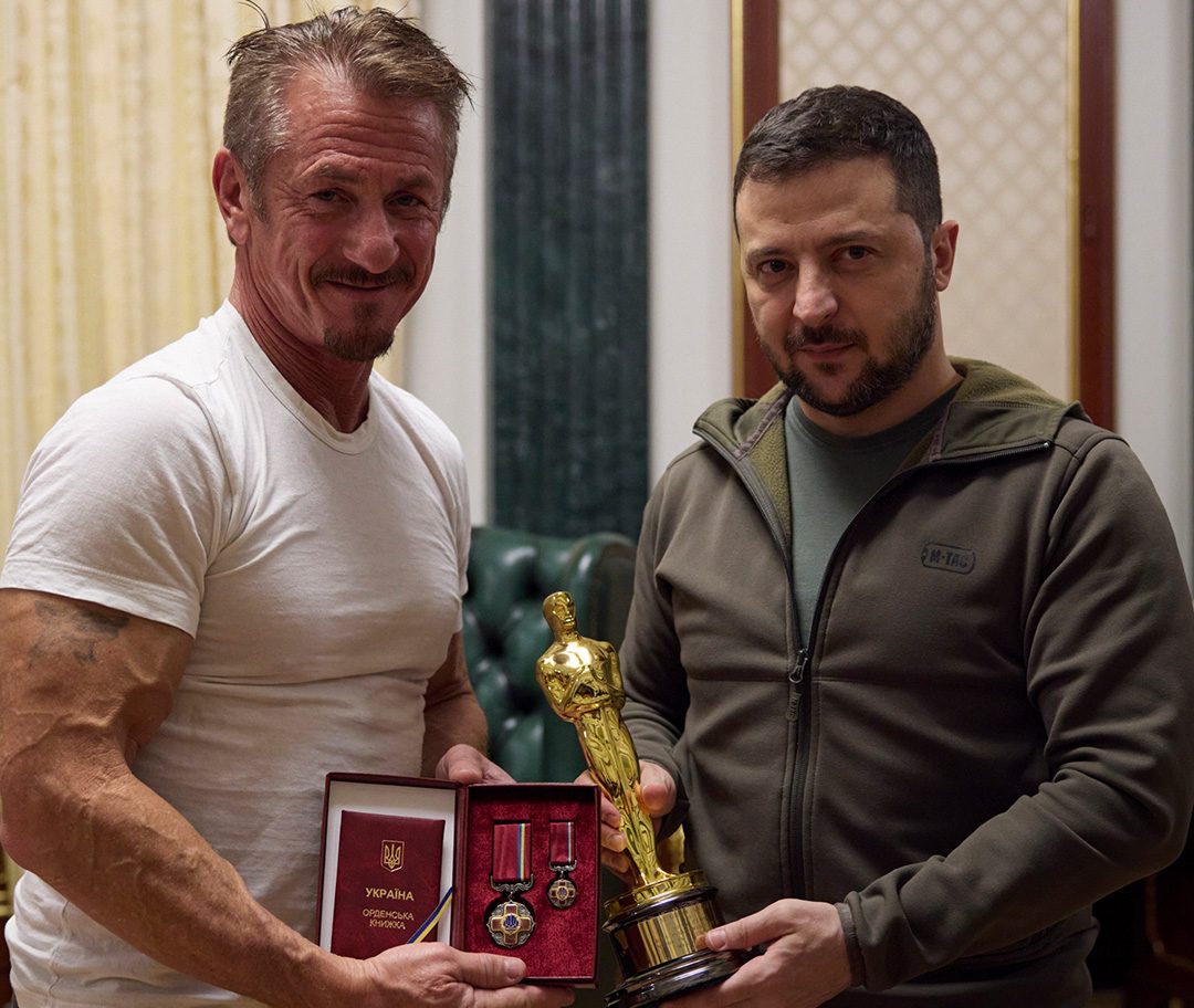 Sean Penn Volodímir Zelenski