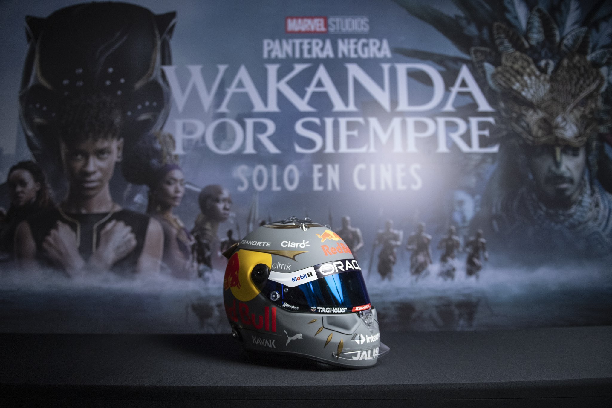 Checo Pérez Black Panther