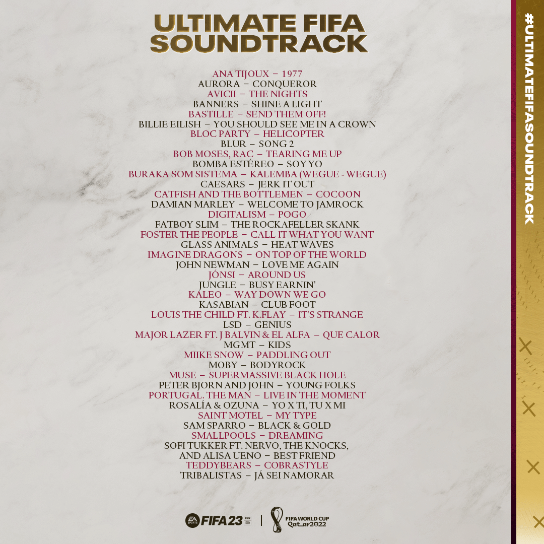 mejores canciones juegos FIFA