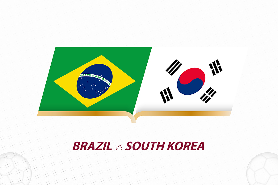 Brasil goleó Corea Sur 