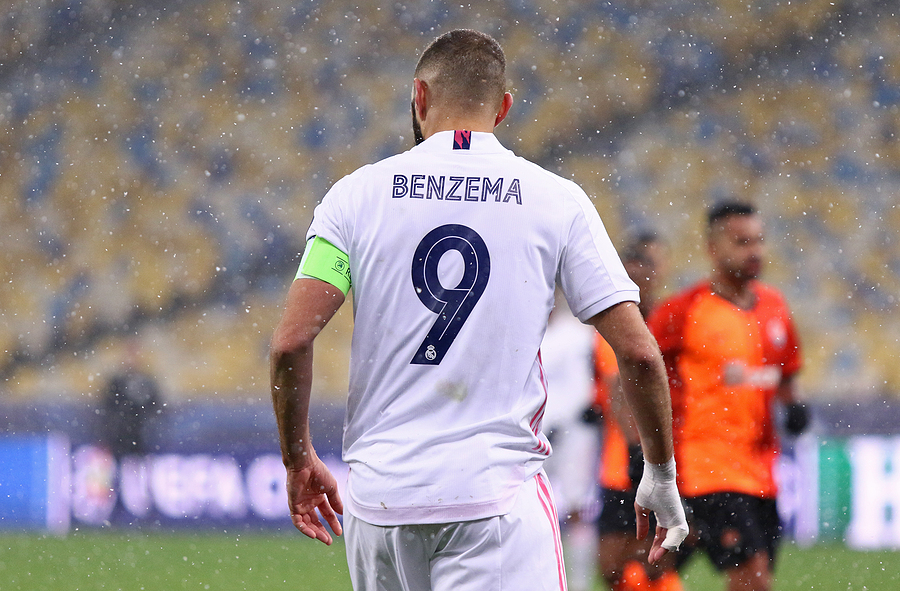 Karim Benzema jugar Final 