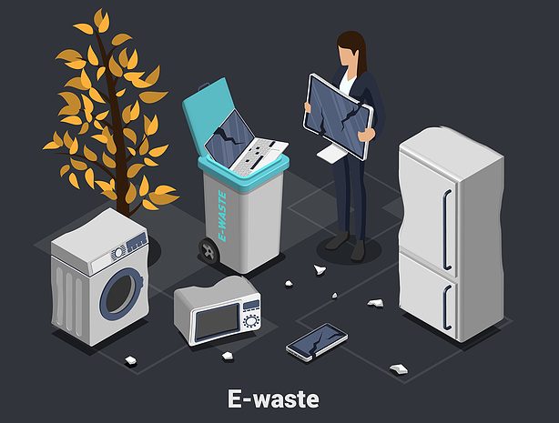 países generan basura electrónica