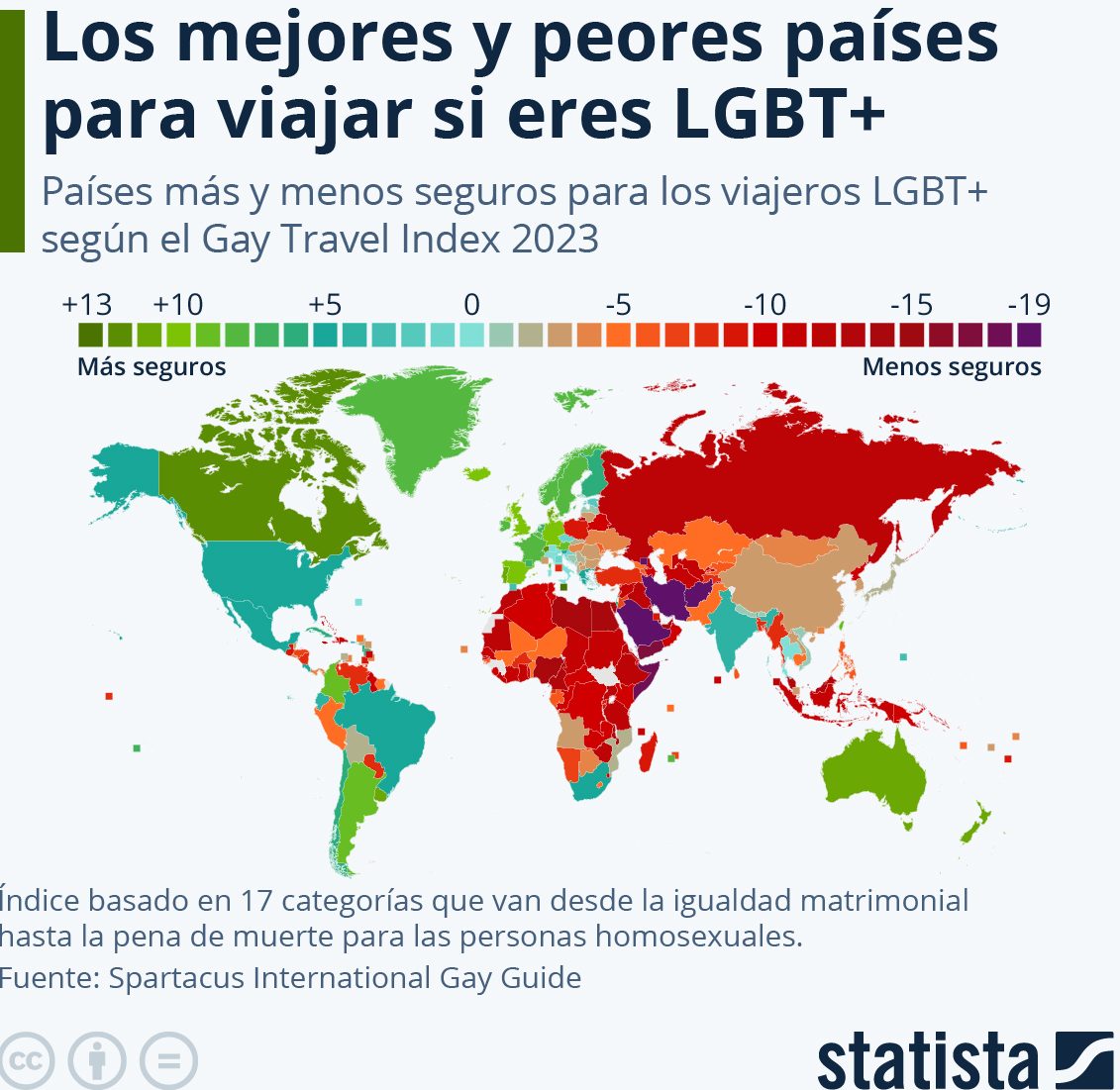 Países inseguros comunidad LGBT+