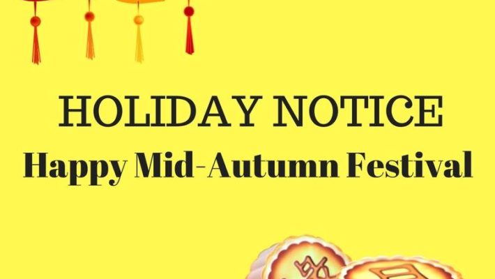 IMPORTANT HOLIDAY NOTICE