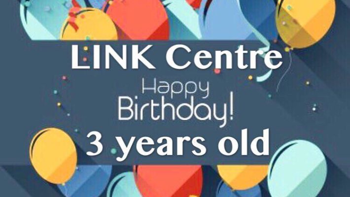 LINK Centre 3 years old birthday