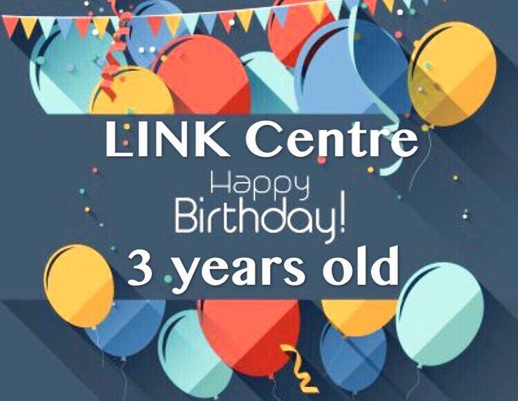 LINK Centre 3 years old birthday