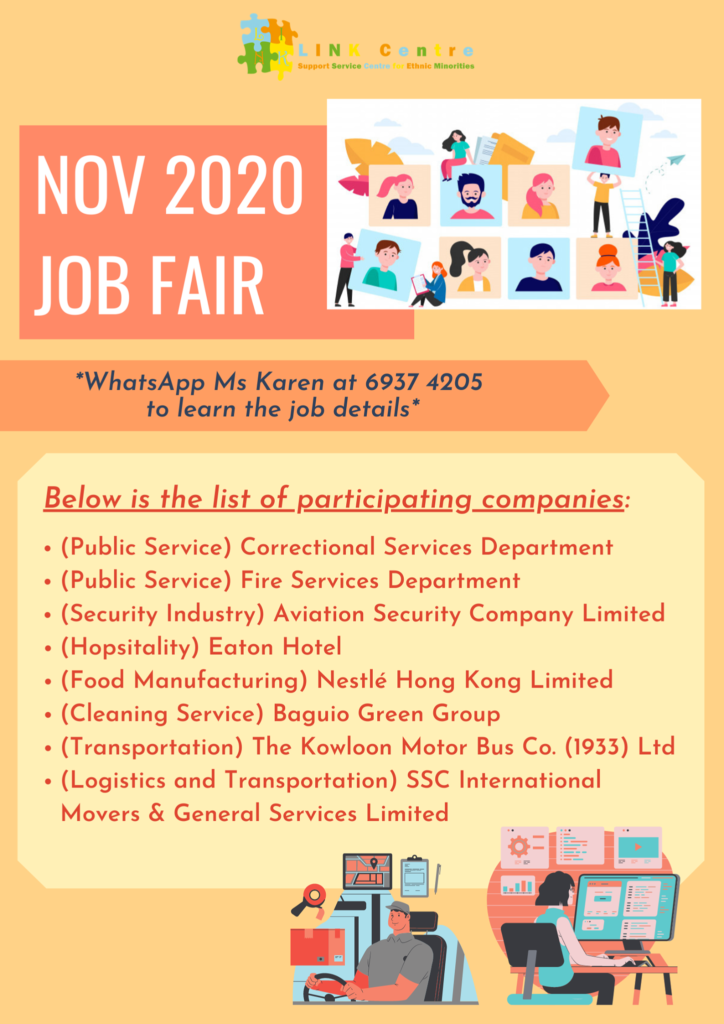 Employment Service Job Fair Hong Kong Community NetworkHong Kong