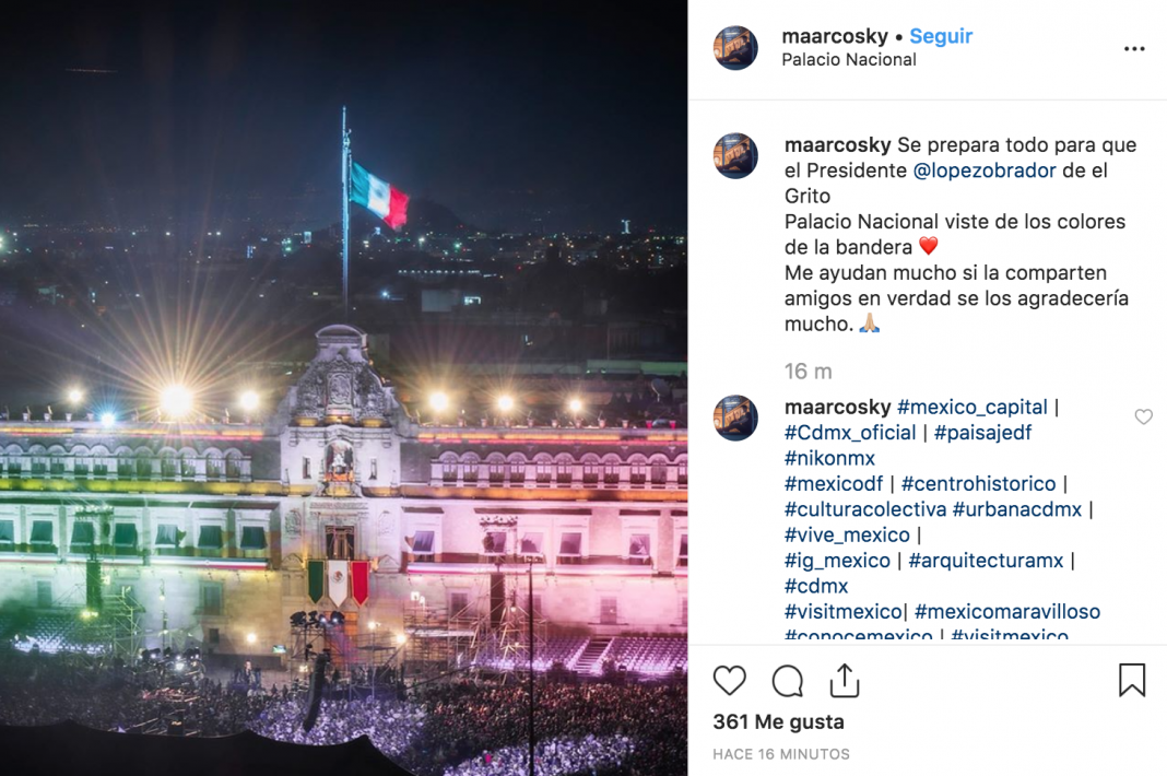 La iluminación en el centro histórico se convirtió en una tradición que miles de mexicanos disfrutan, la cuál también llegó al Empire State en EU.