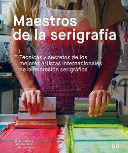 El libro Maestros de la Serigrafía es un taller y guía que te permite aprender todo sobre esta técnica utilizada desde hace muchos años.