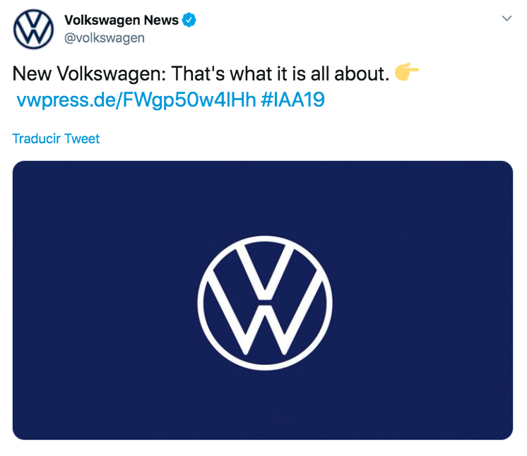 El nuevo logo de Volkswagen es minimalista y plano | Paredro