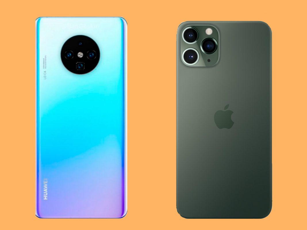 Tal parece que entre los diseños del Mate 30 e iPhone 11 Pro la gente prefiere el del Samsung S10, los últimos lanzamientos recibieron muchas comparaciones.