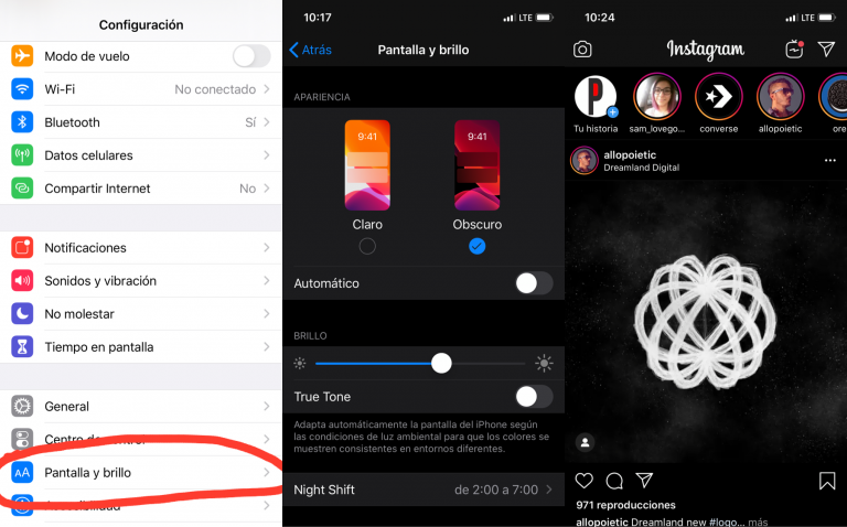 ¿cómo Activar El Modo Oscuro En Instagram Diseño Uxemk 0935