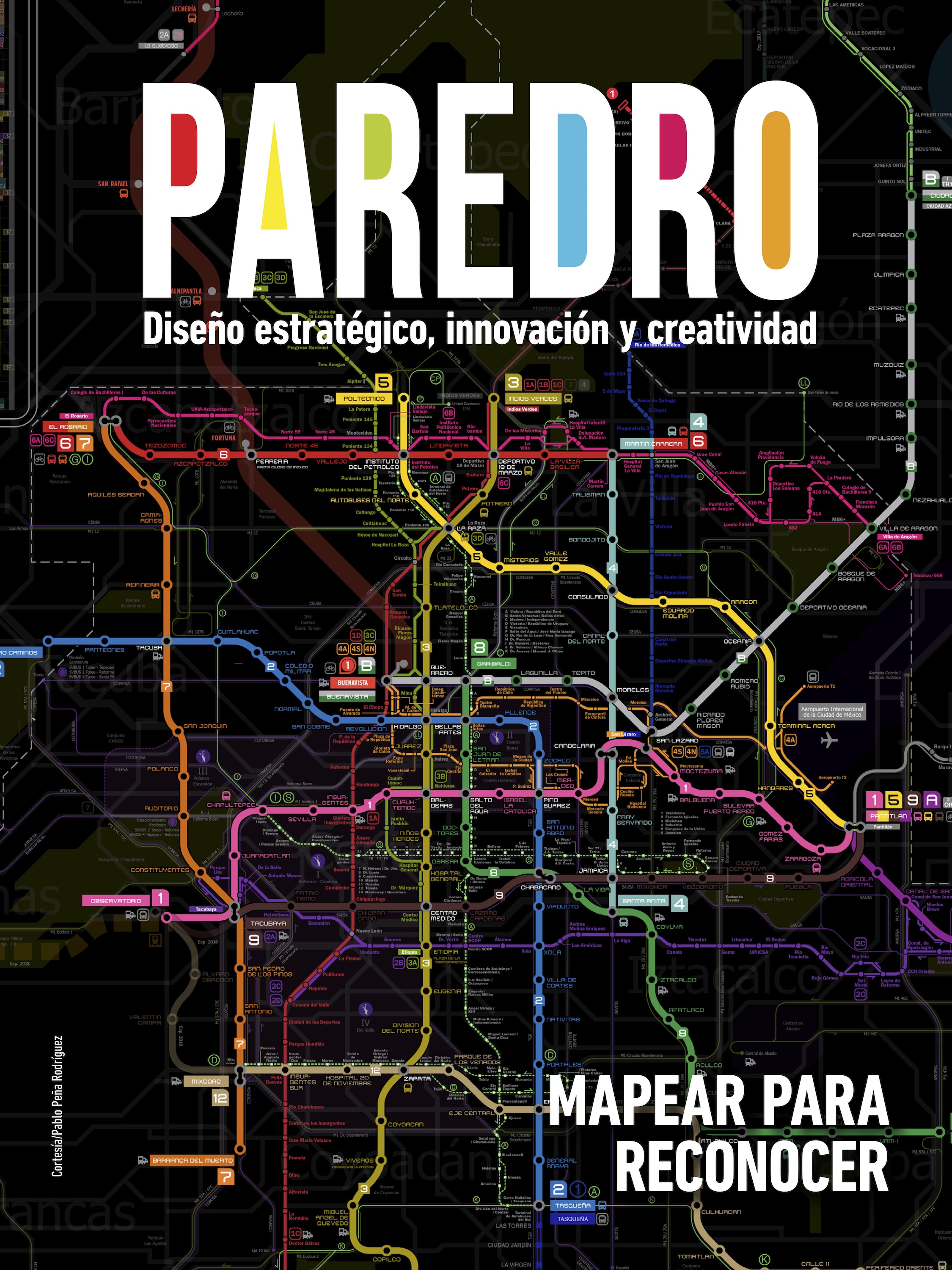 Aunque todos creen que el nuevo mapa del metro fue diseñado por Lance Wyman, la verdad es que lo hizo Pablo Peña Rodríguez, con quien nos entrevistamos.