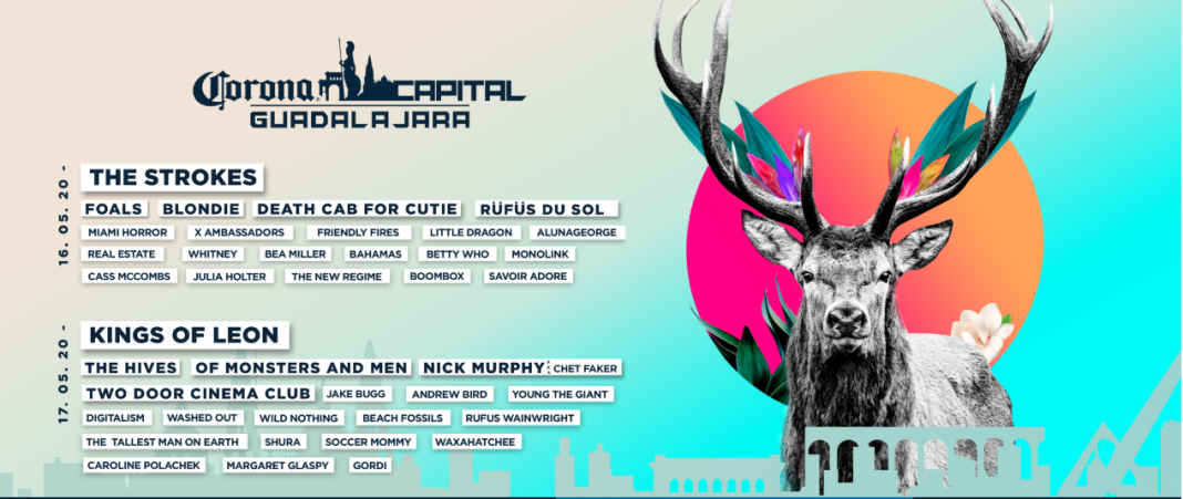 Diseño de cartel Corona Capital