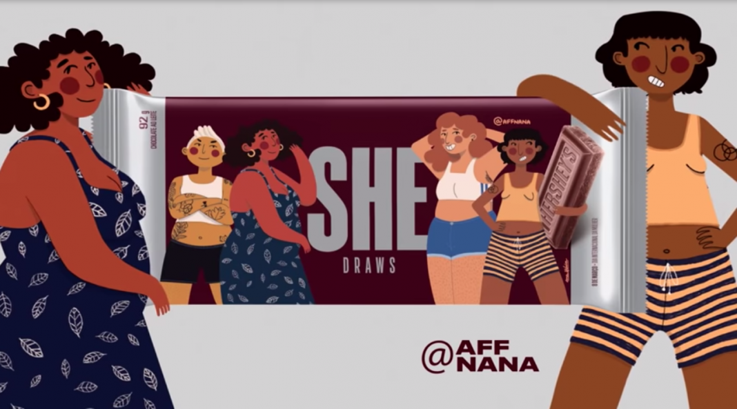 Hersheys campaña día de la mujer