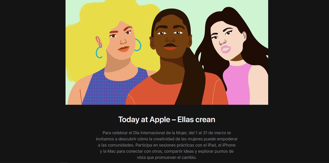 apple mujeres