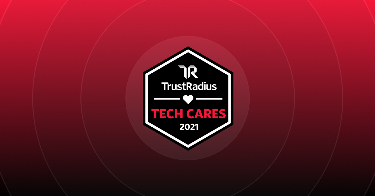 Tech Cares Trust Radius Award Winner