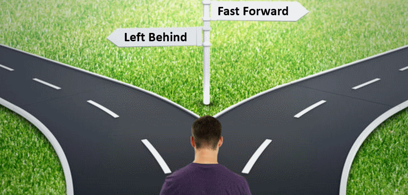 Customer Experience Journey. The fork in the road.