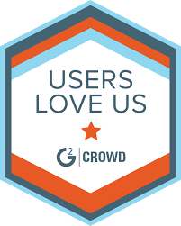 G2 Crowd "Users Love Us" CRM badge for Really Simple Systems
