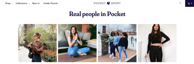 user-generated content with PocketSport