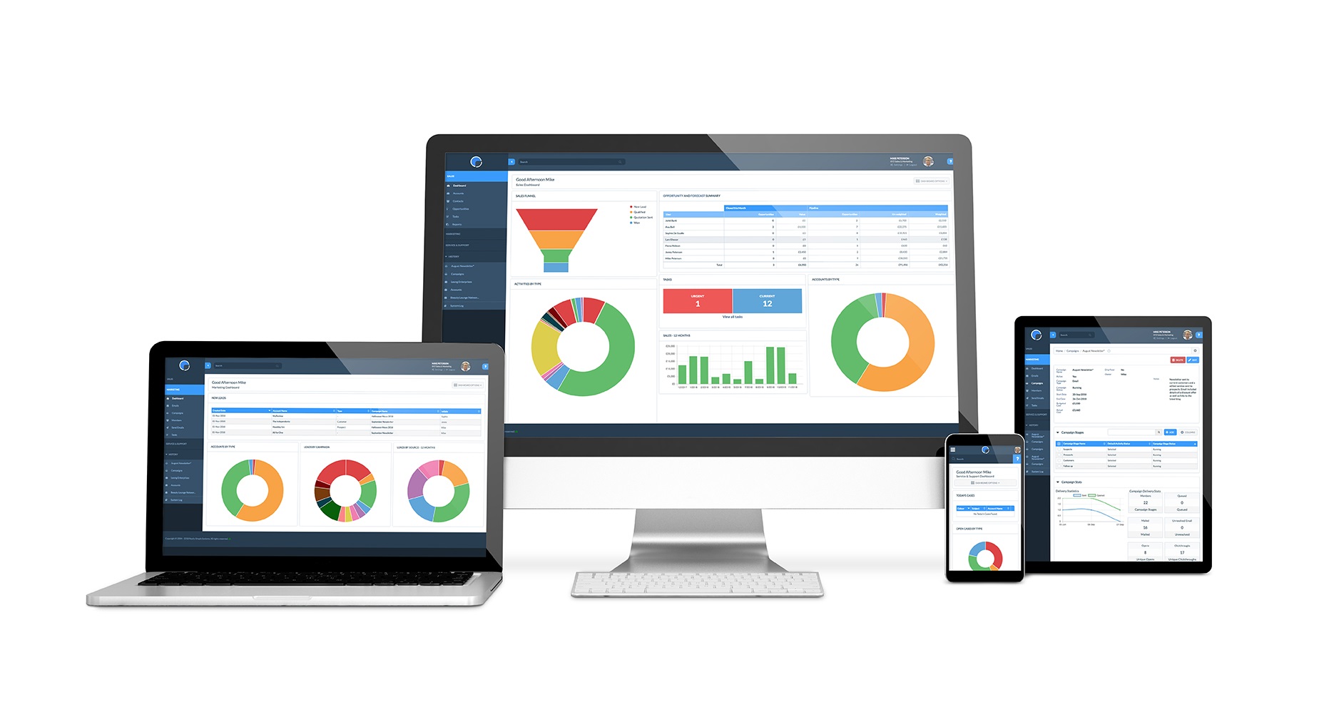 New dashboard widgets in your CRM