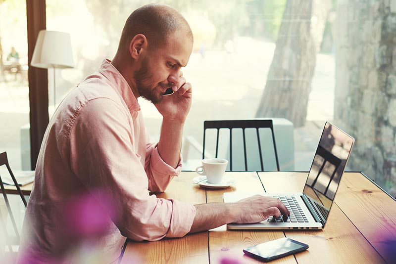 Remote working in hybrid work model