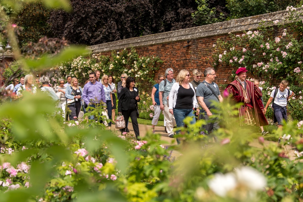 Hampton Court Palace tour at Really Simple Systems conference