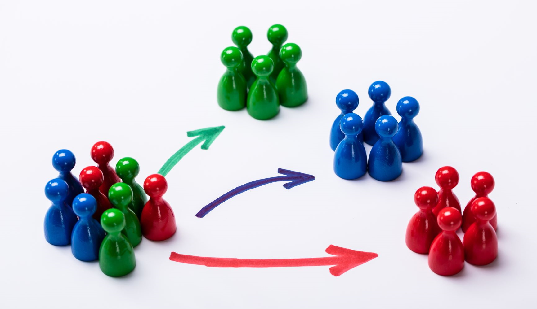 Market & database segmentation for marketing