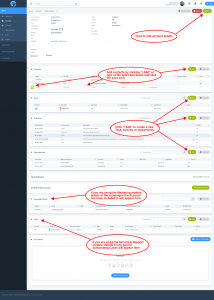 Typical Account View