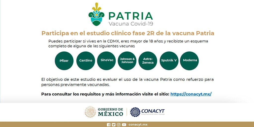 voluntarios vacuna mexicana