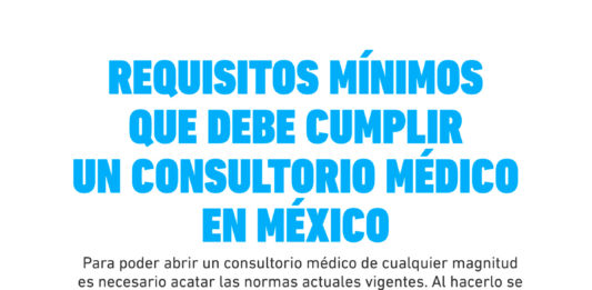 Características que debe tener un consultorio médico según la NOM